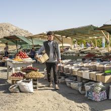 Client sur le marché