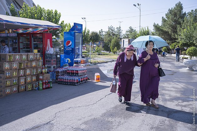 Arrivée au marché