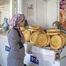 Cliente à la boulangerie