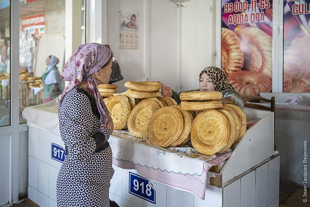 Cliente à la boulangerie