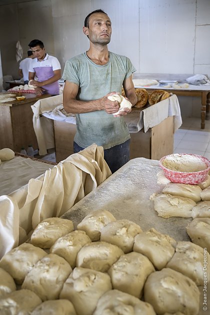 Pétrissage de la pâte