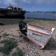 Barque éventrée