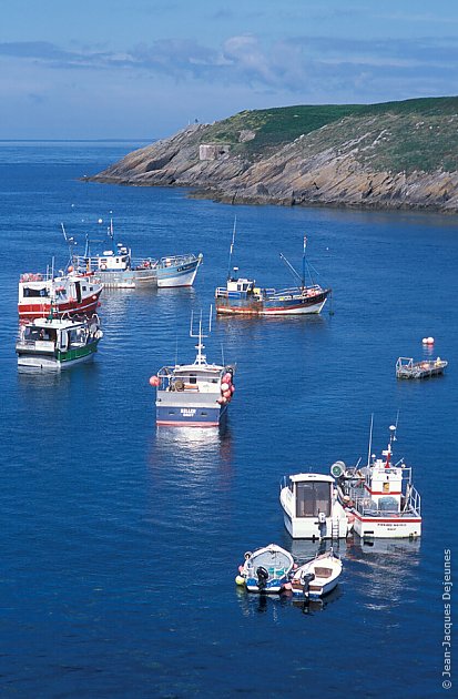 Vue sur la presqu'île de Kermorvan