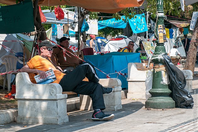 Les Indignés grecs