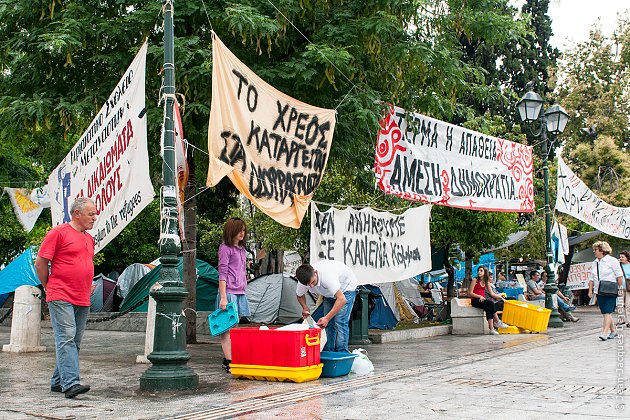 Les Indignés grecs