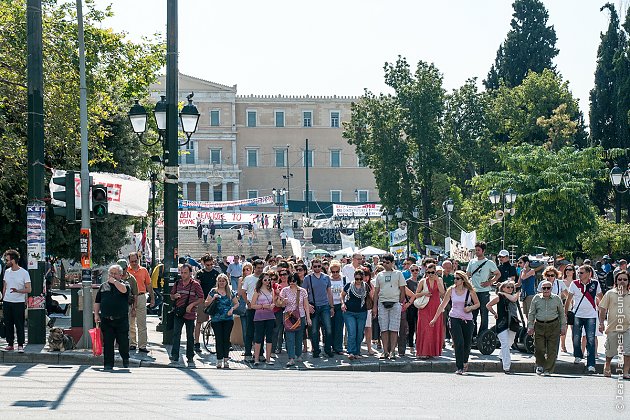 Les Indignés grecs