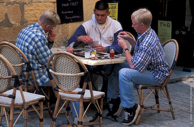 La partie de cartes