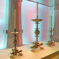 Les candélabres de table de la Sagrada Família