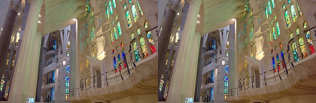 Les fenêtres des collatéraux