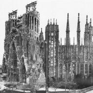 Façade de la Nativité en 1908