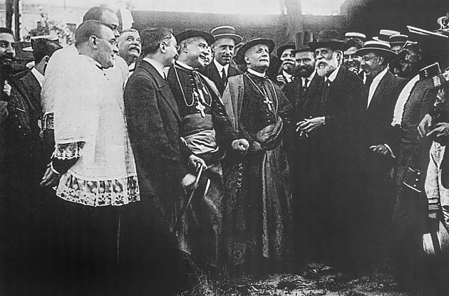 Présentation des travaux en 1915