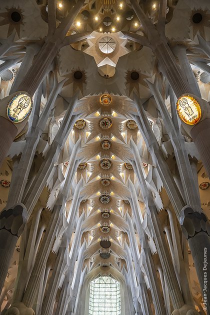 Voûte de la nef centrale