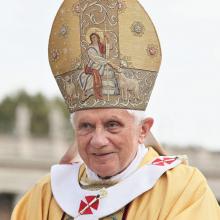 Benoît XVI le 17 octobre 2010
