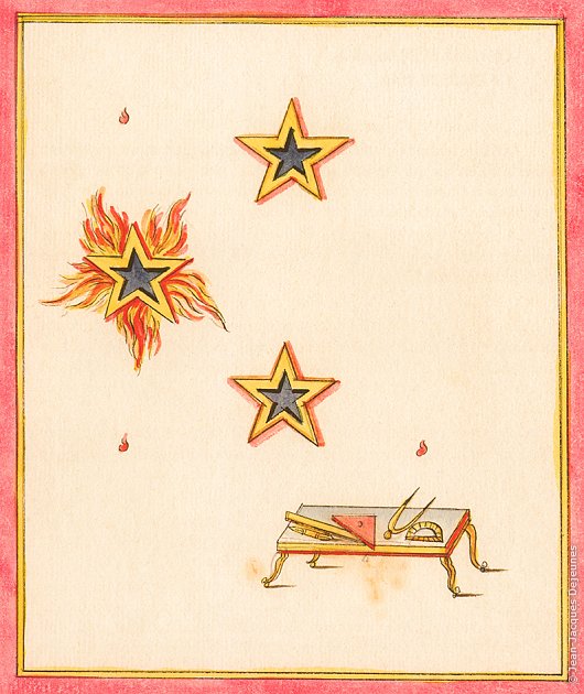 Tableau du 12° Degré, Bibliothèque André Doré
