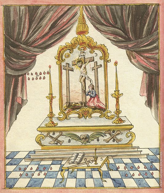 Tableau du 18° Degré, Tuileur de la G.L.N.F.