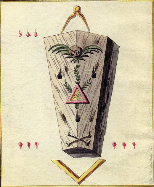 Tableau du 3° Degré, Tuileur de la G.L.N.F.