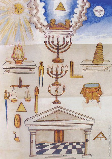 Tableau du 16° Degré, La Maçonnerie des Hommes, La Haye