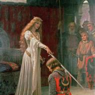 Accolade, Edmund Blair Leighton, 1901