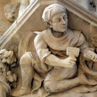 Le tailleur de pierre. Cathédrale Notre-Dame-de-Paris