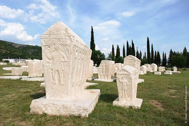 Nécropole bogomile de Radimlja à Stolac, Bosnie-Herzégovine