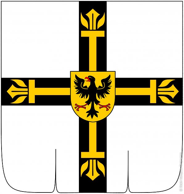 Bannière du Grand Maître de l'Ordre Teutonique