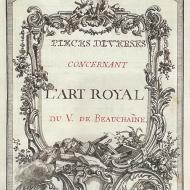 Manuscrit du Chevalier de Beauchaîne, Museum of Fine Arts, Boston