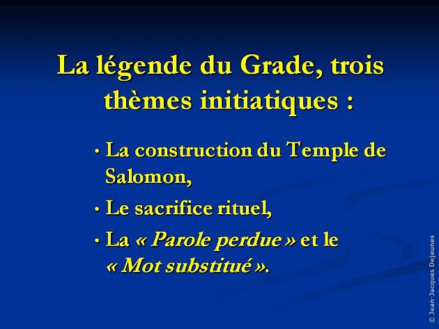 Légende du Grade