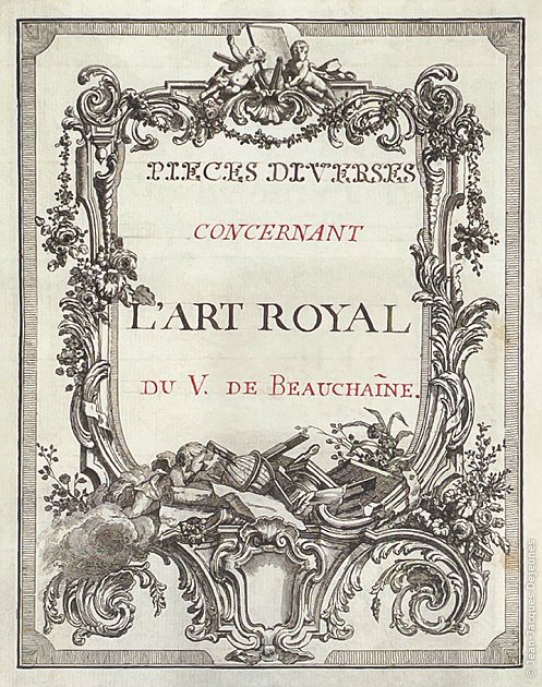 Manuscrit du Chevalier de Beauchaîne, Museum of Fine Arts, Boston
