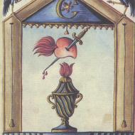 Tableau du 7° Degré, Mutus Liber Latomorum, Paris