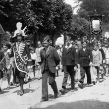 1946 - Retour de la procession des Vertus