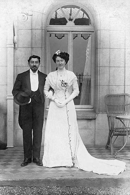 1910 - Mariage d'Alfred Guilbert