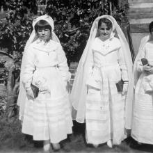 1959 - Communion de Nicole et d'Élisabeth Lorphelin