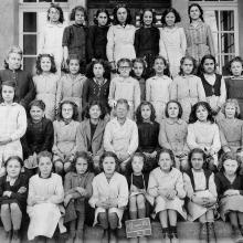 1960 - Classe de filles de Geneviève Follet