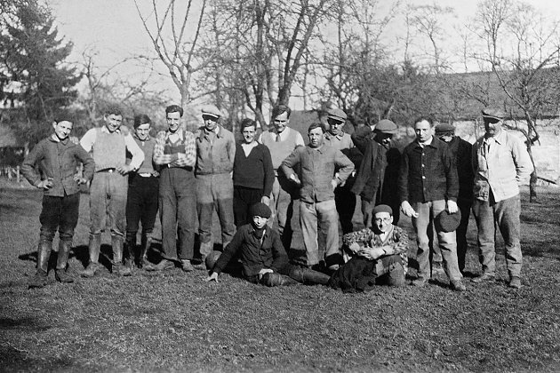 1930 - Employés de la ferme Dupuis