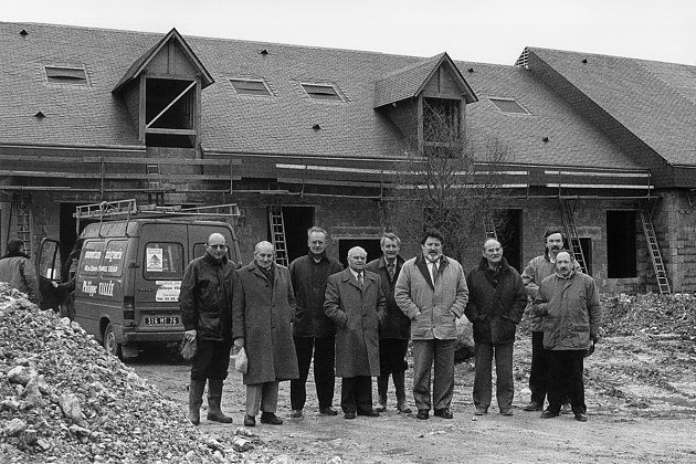 1984 - Construction du Centre Commercial