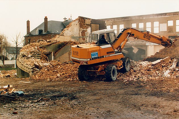 1988 - Démolition de la Salle des Fêtes