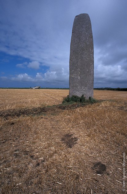 Menhir de Kergadiou