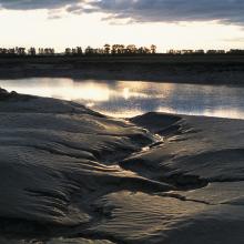 Le Couesnon au crépuscule