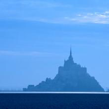 Le Mont au crépuscule