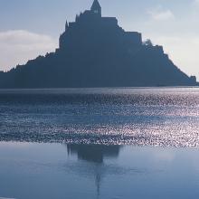 Reflet du Mont au crépuscule