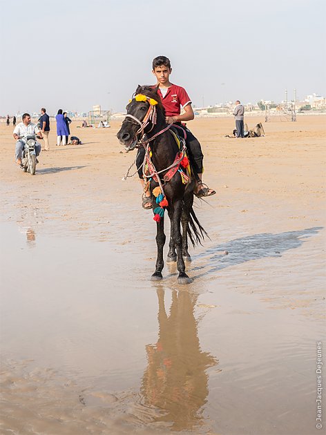 Sur la plage