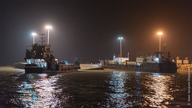 Vers l'île de Qeshm