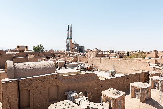 Les toits de Yazd