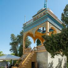 Escalier menant au Belvédère