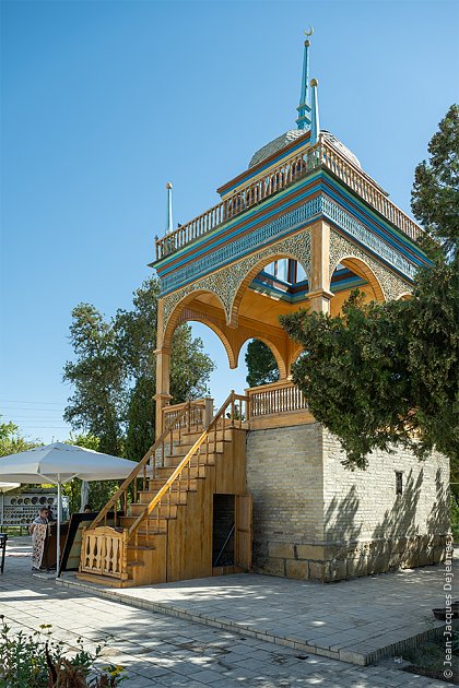 Escalier menant au Belvédère