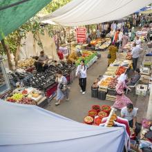 Allée commerçante extérieure