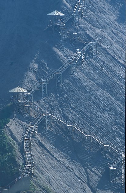 Escaliers aux chutes de Montmorency